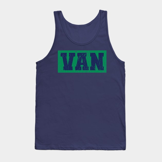 VAN / Canucks Tank Top by Nagorniak